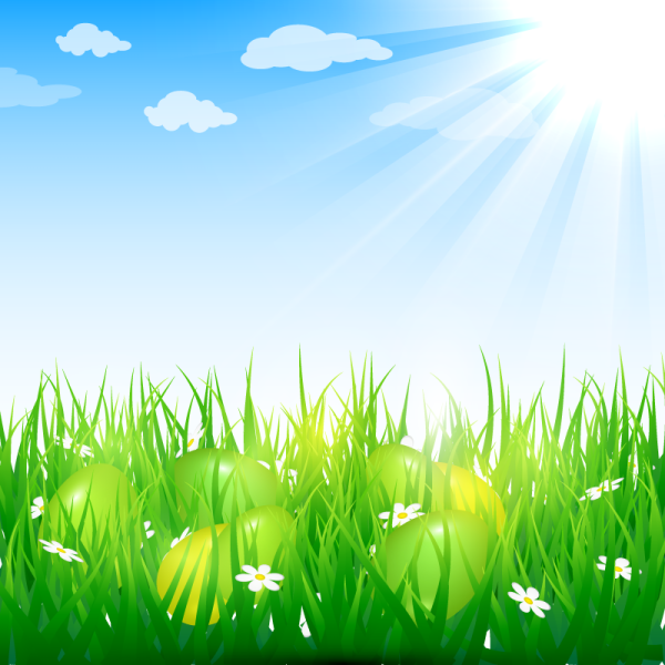 Трава мультяшная