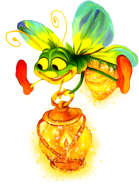 Светлячок с фонариком