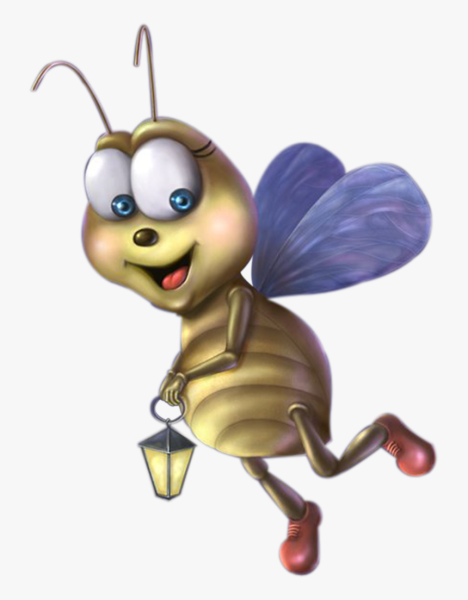 Светлячок мультяшный