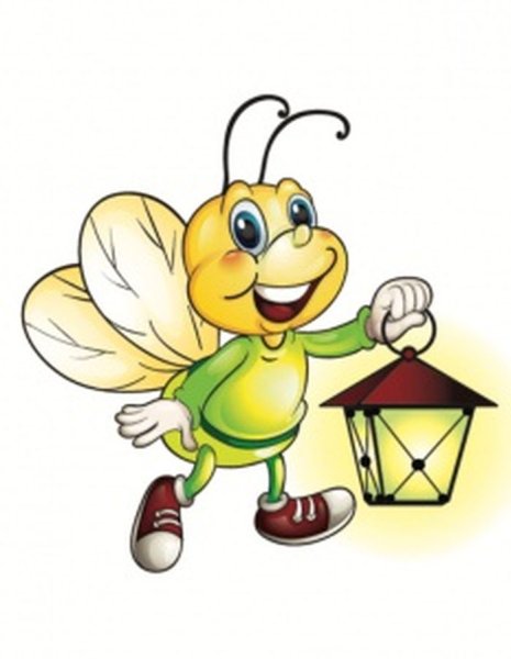 Светлячок с фонариком