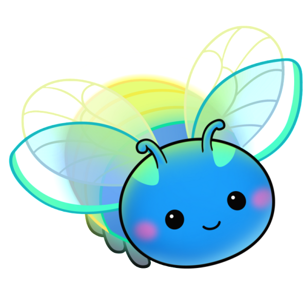 Светлячок мультяшный