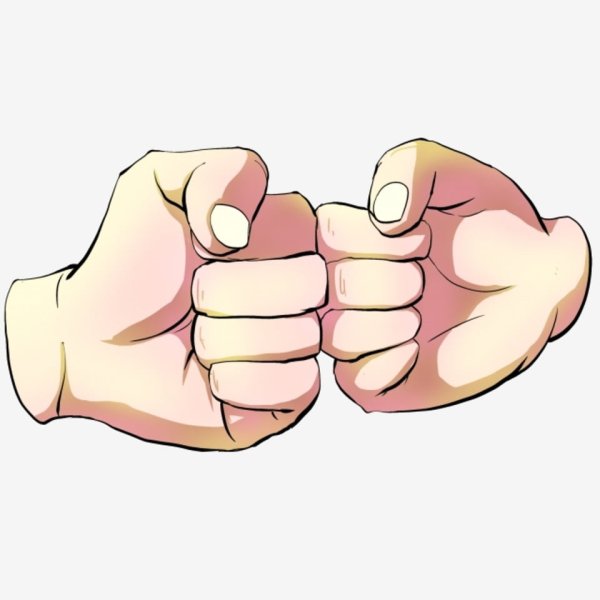 Поза руки лапки кулаками