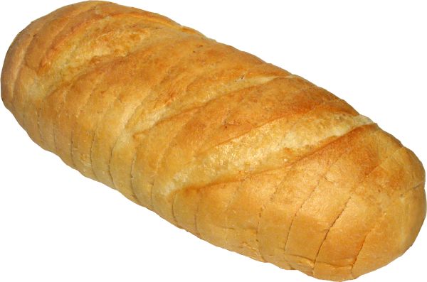 Хлеб на белом фоне