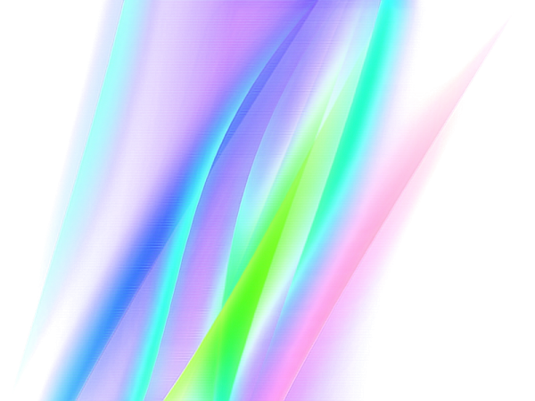 Радужные блики на белом фоне