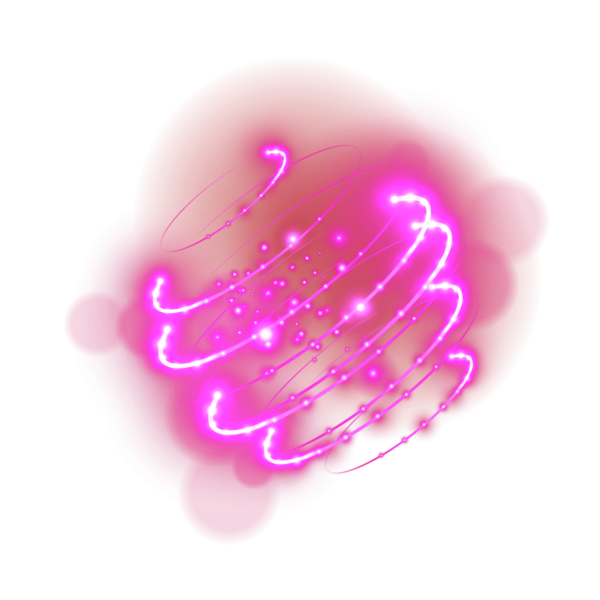 Светящиеся эффекты на прозрачном фоне