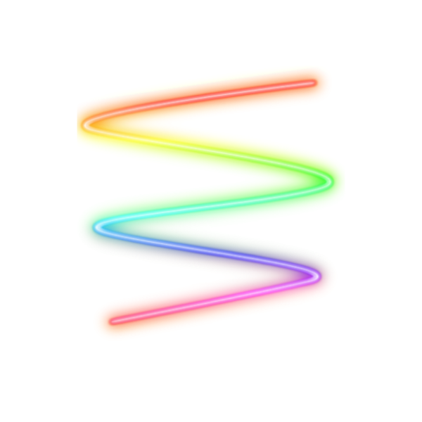 Радужные линии