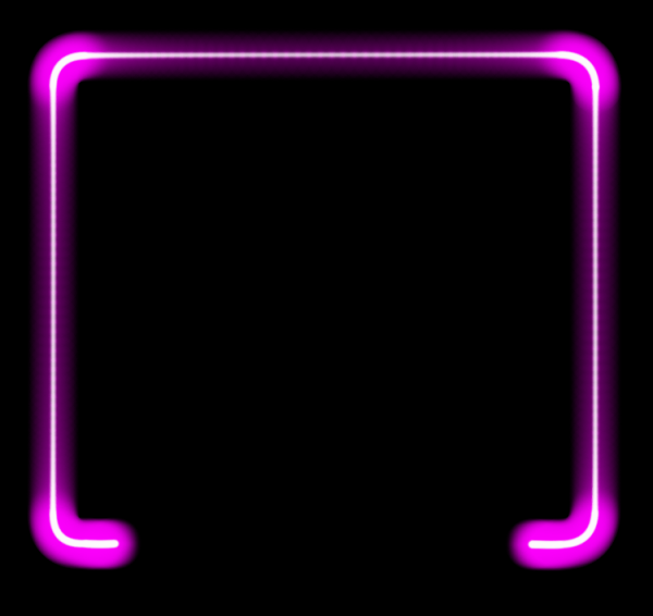 Неоновая рамка