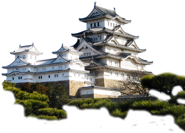 Фон замок Химэдзи