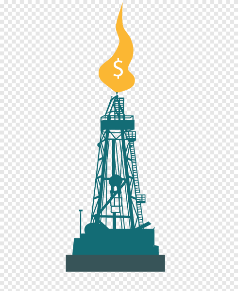 Нефтяная вышка вектор