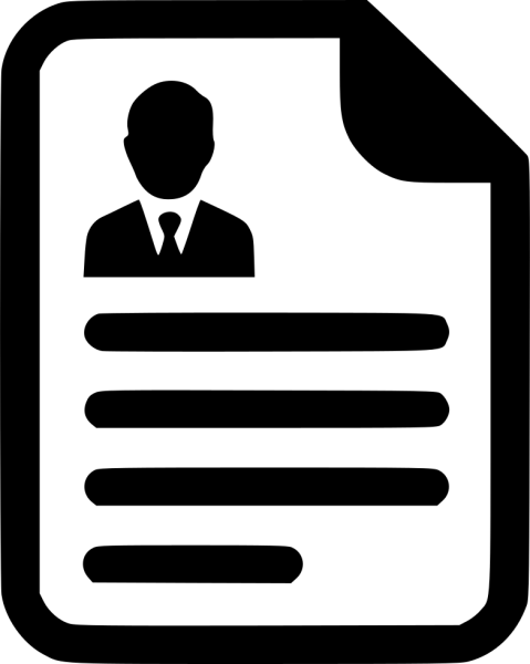 Анкета пиктограмма