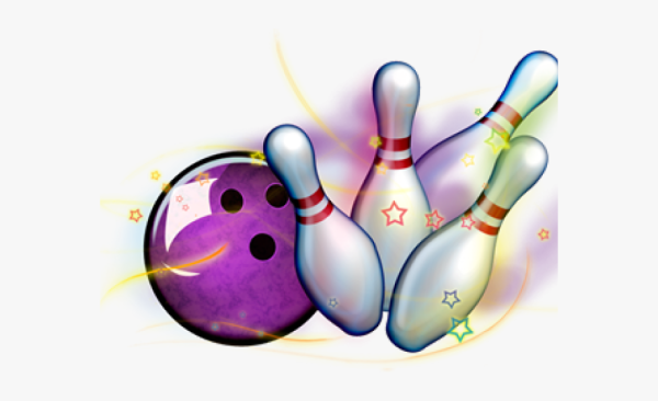 Кегли для боулинга на прозрачном фоне