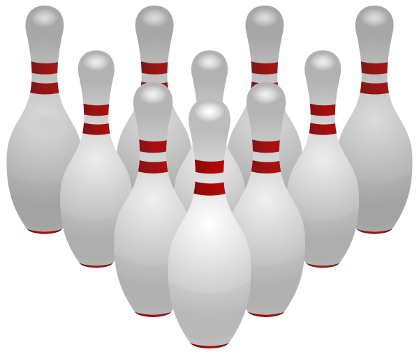 Кегли без фона