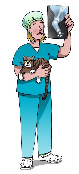 Ветеринар мультяшный