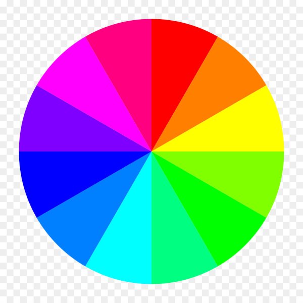 Цветовой круг симультанный контраст