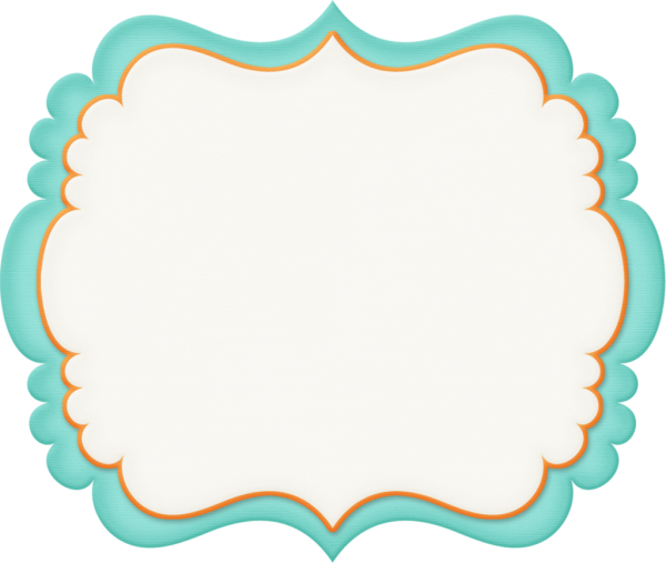 Фигурная рамка для текста