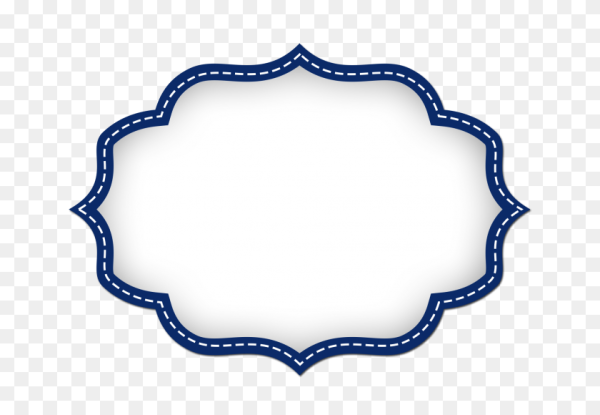 Фигурная рамка для текста