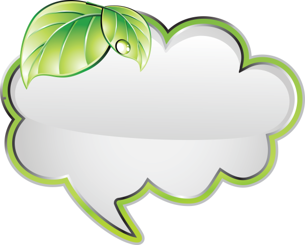 Красивое облачко для текста