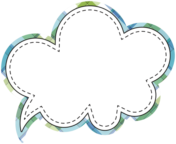 Облачко для скрапбукинга