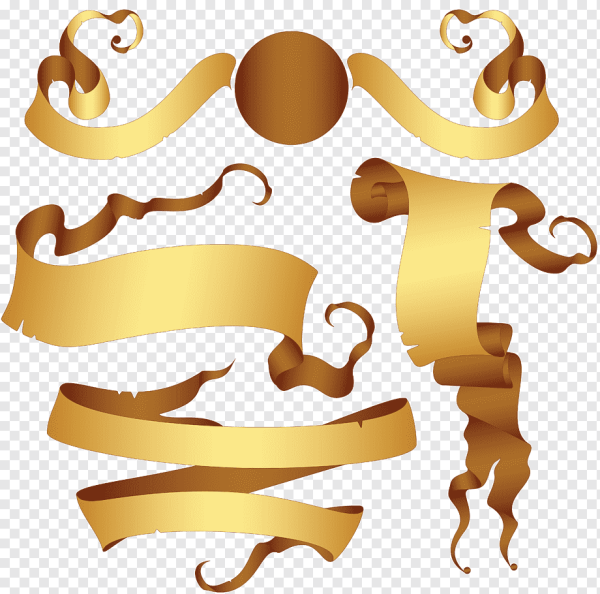 Фигура лента для надписи