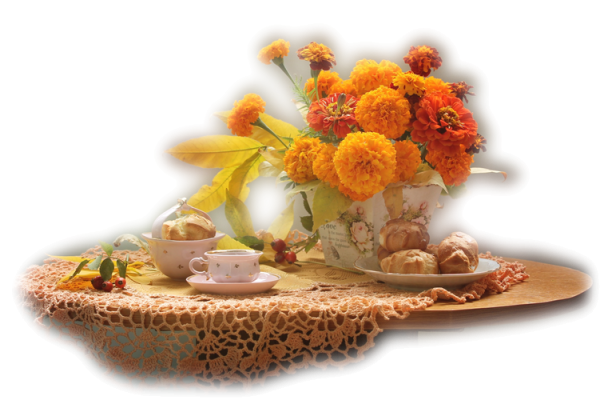 Клипарт осеннее день рождения