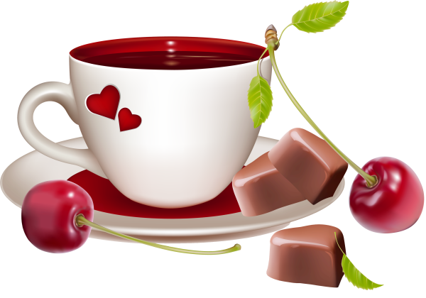 Чай с вишней