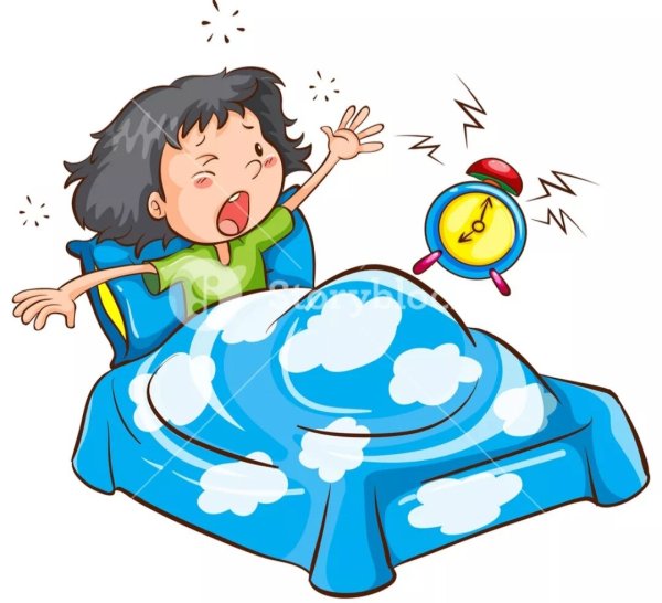 Проснулся мультяшный