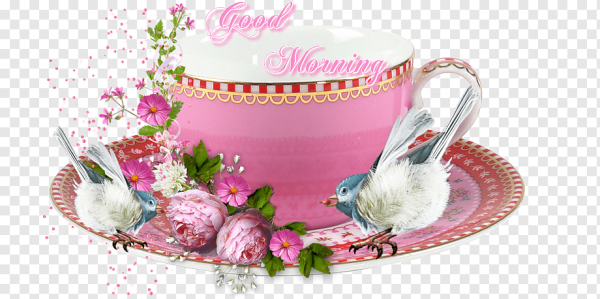 Доброе утро прозрачном фоне PNG формате