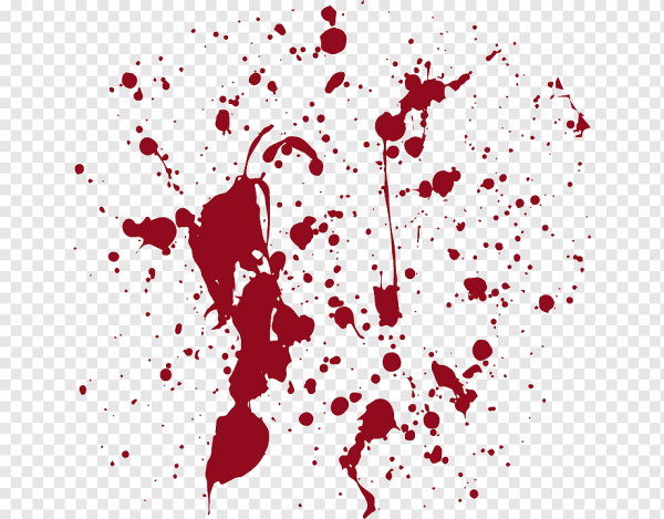 Отпечаток ладони кровь