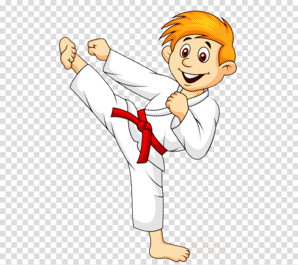 Каратист мультяшный