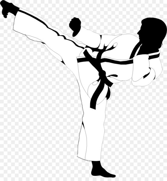 Карате иллюстрация