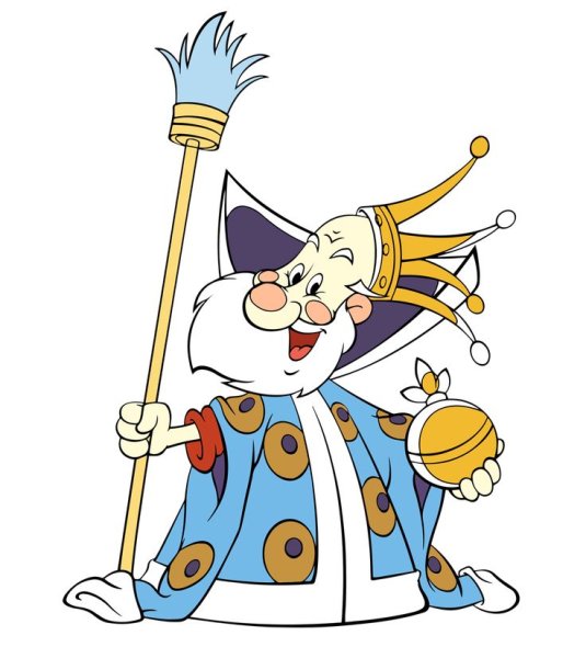 Король из мультфильма Вовка в тридевятом