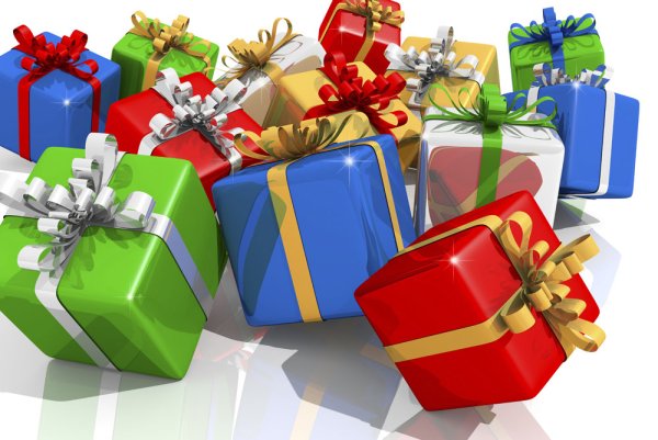 Куча подарков