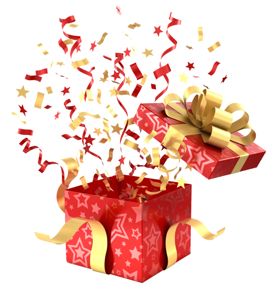 Подарки летят