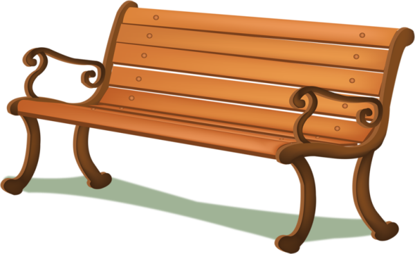 Скамейка без фона