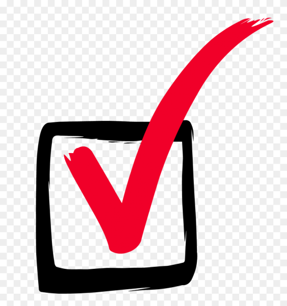 Красная галочка