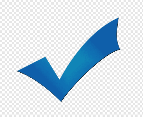 Галочка прозрачная