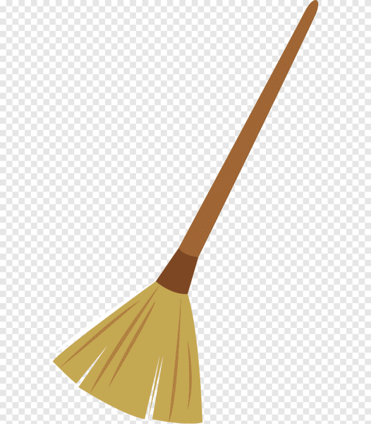 Метла на прозрачном фоне