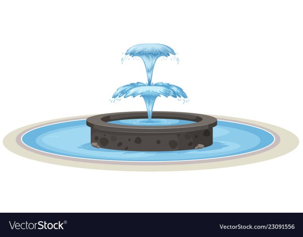 Фонтан мультяшный