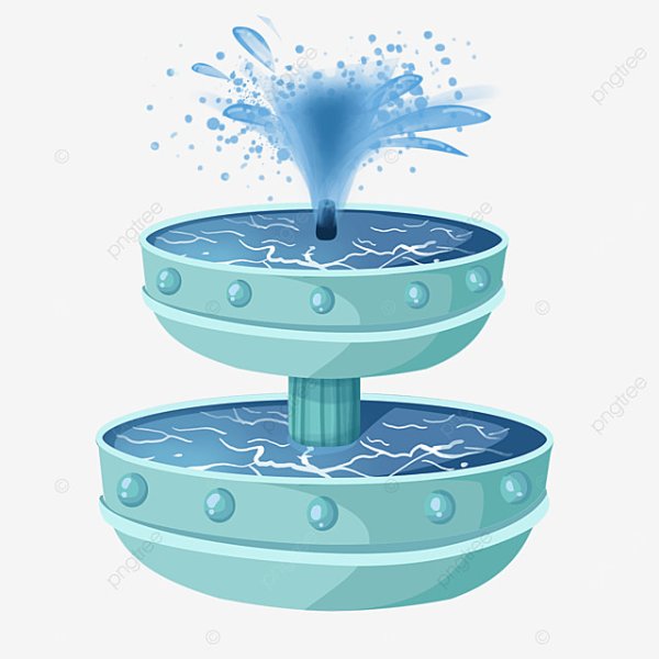 Клипарт фонтан на торт