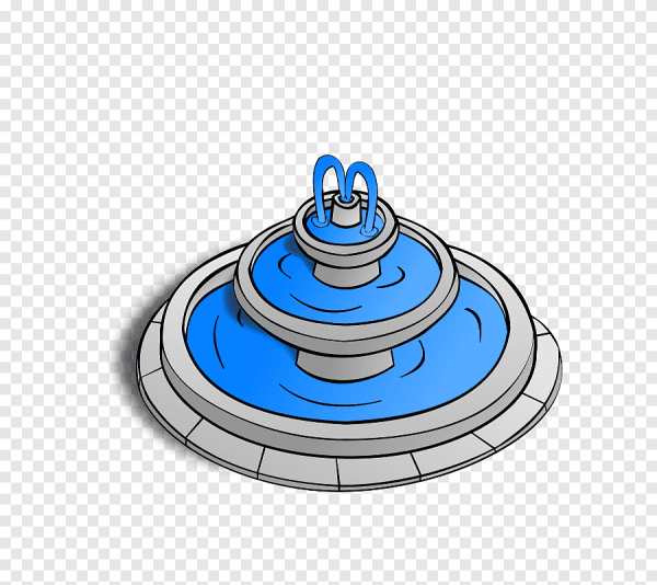 Фонтан мультяшный