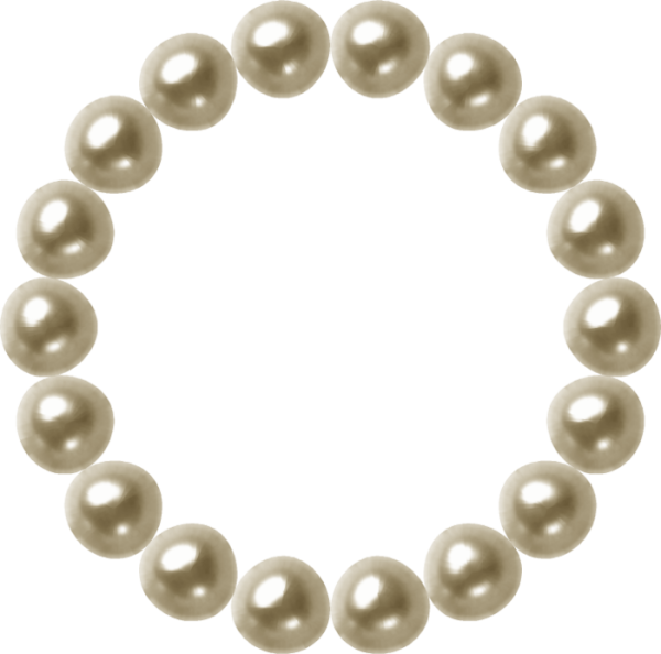 Бусины на прозрачном фоне для фотошопа