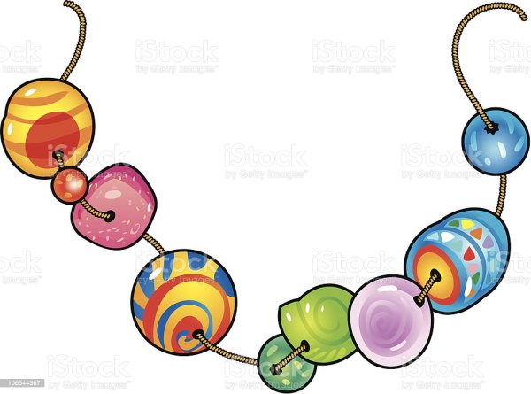 Бусы мультяшная