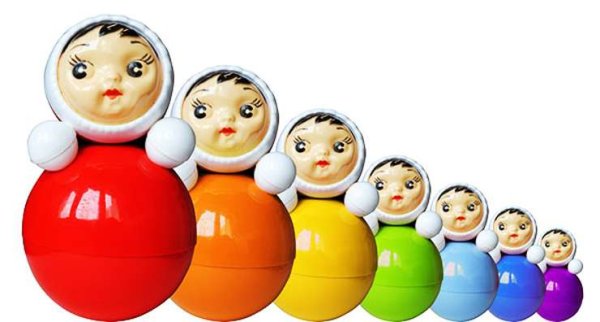 Неваляшка 6с-007 девочка 260мм