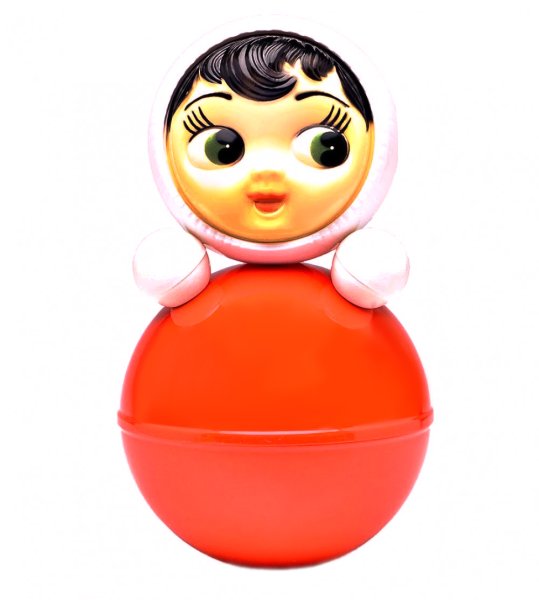 Неваляшка с пуговицами