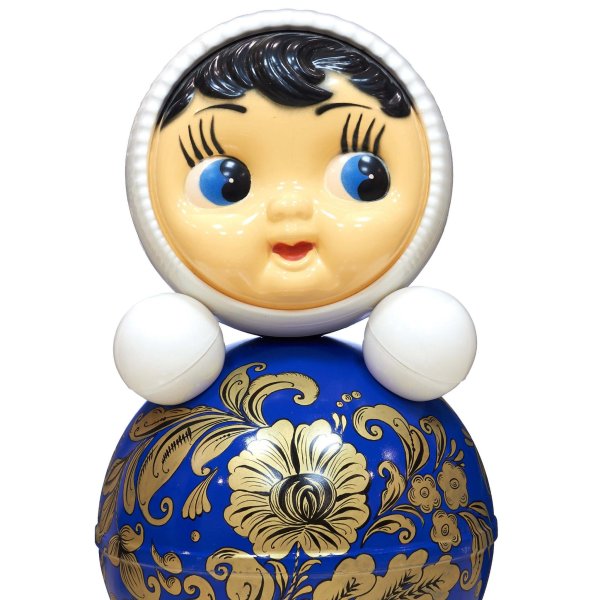 Неваляшка игрушка вектор