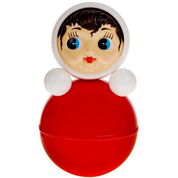 Неваляшка синего цвета