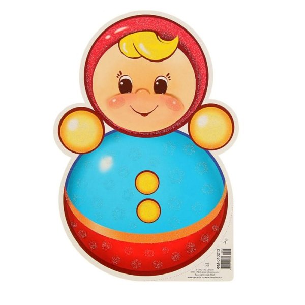 Счетный материал неваляшка