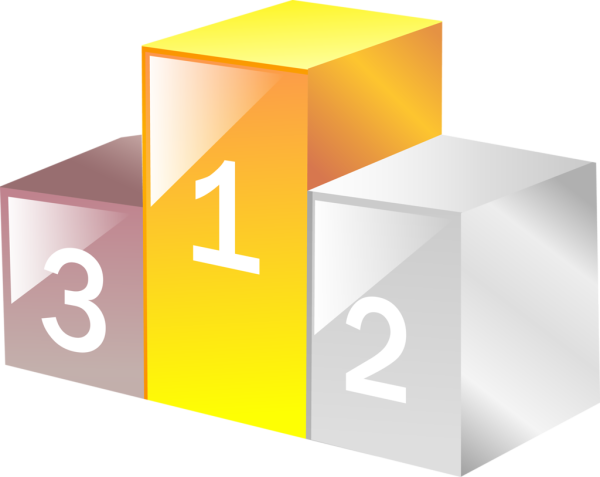 Пьедестал почета на прозрачном фоне