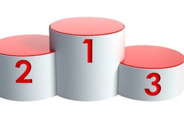 Пьедестал почета на белом фоне