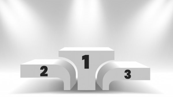 Пьедестал инфографика